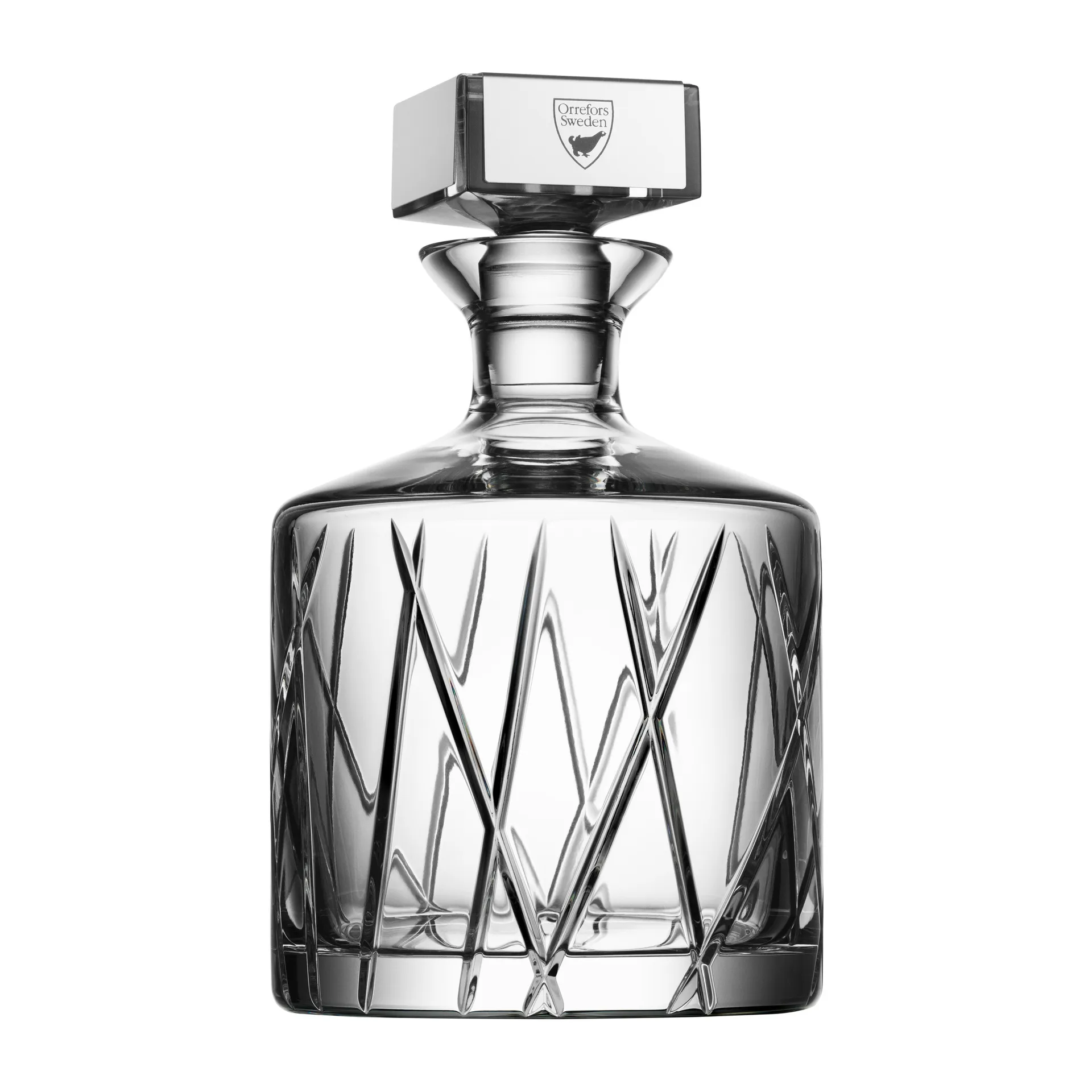 Caraffa da whisky City 95 cl, Trasparente Orrefors