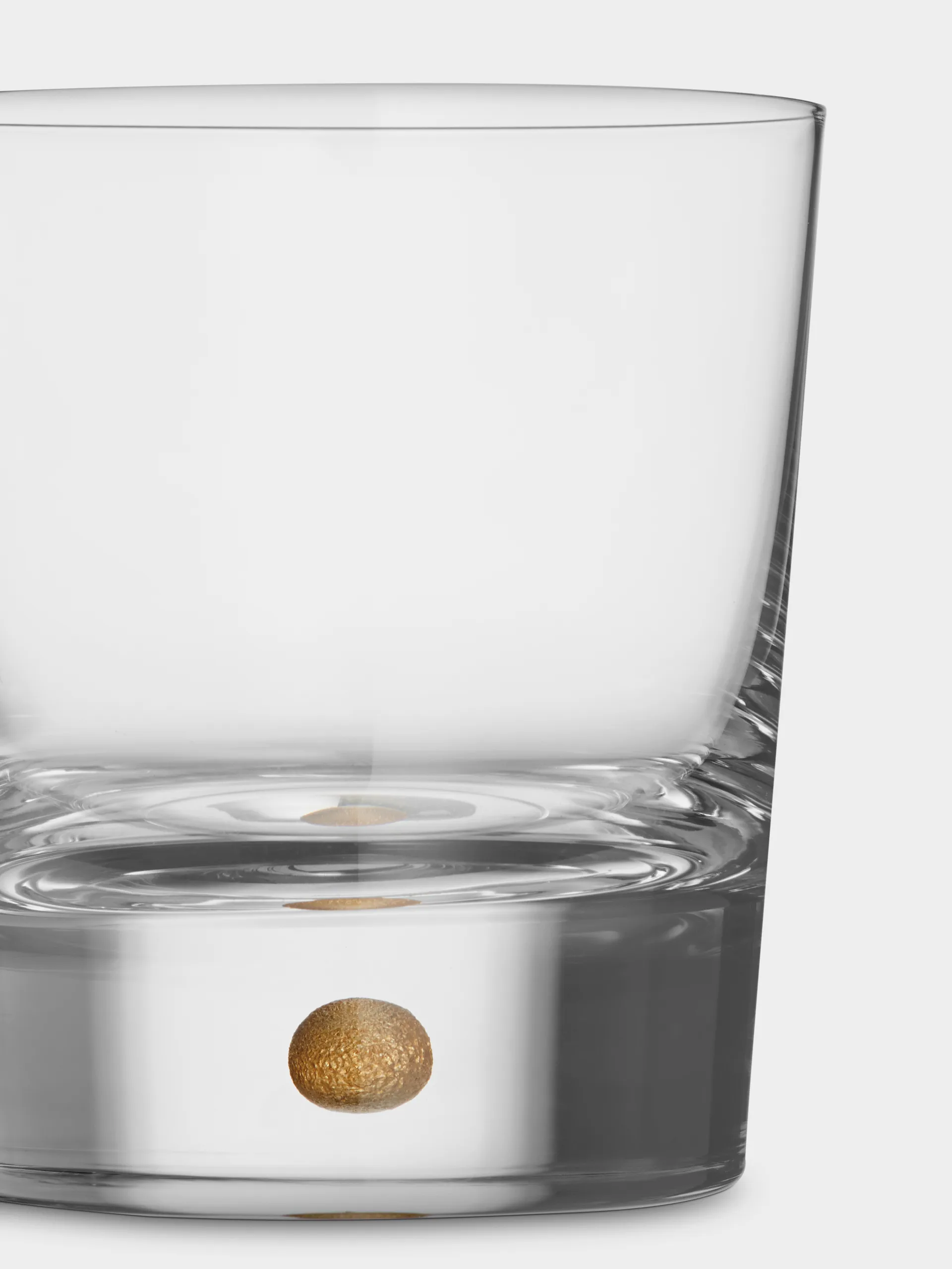 Intermezzo Double Old Fashioned 40 cl, confezione da 2, Oro Orrefors