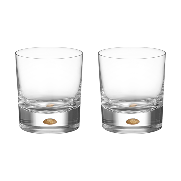 Intermezzo Old Fashioned 25 cl, confezione da 2 - Oro - Orrefors