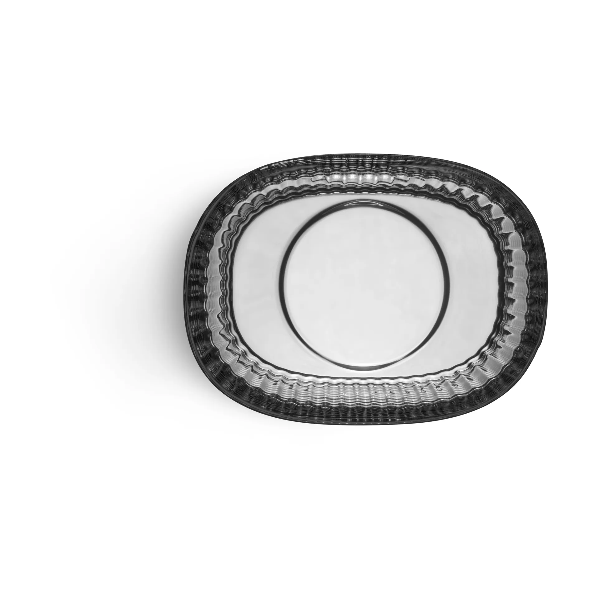 Lanterna magica super ellisse 5 cm, Grigio Orrefors