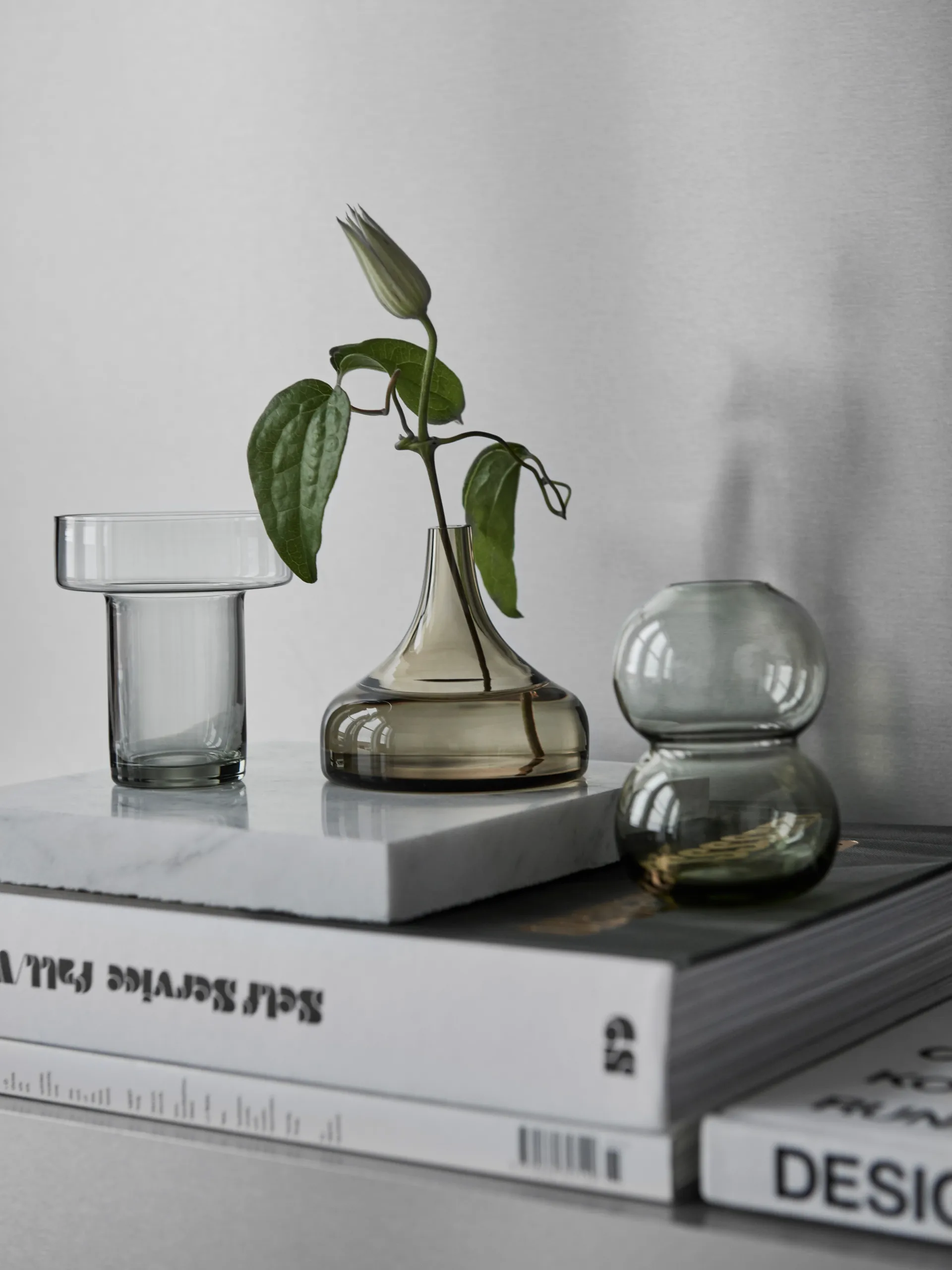 Mini vaso Midsummer Water Avens, 82 mm Orrefors