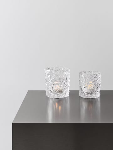 Portacandela Carat trasparente - 7,9 cm - Orrefors