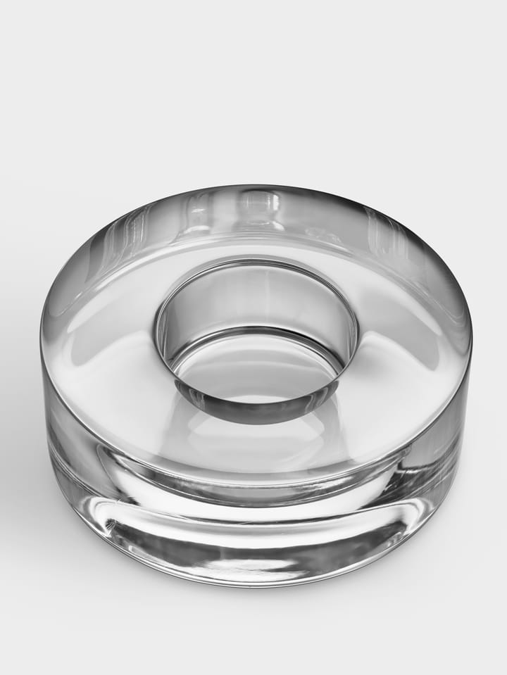Portacandela Puck 36 mm, Trasparente Orrefors