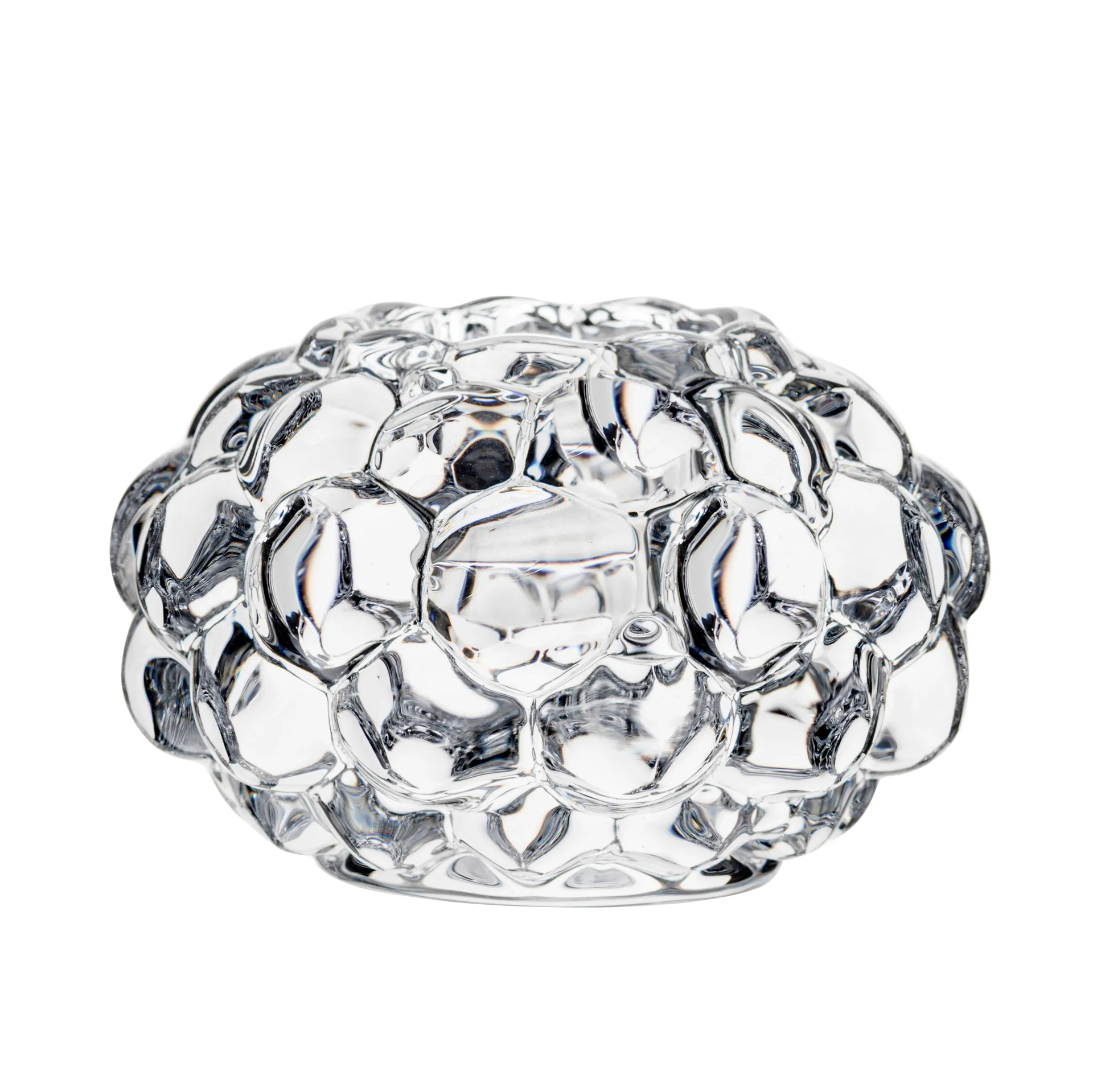 Portacandela Raspberry, medio Orrefors