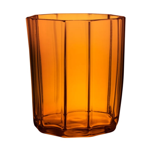 Portacandele Reed 8,5 cm - Ambra - Orrefors