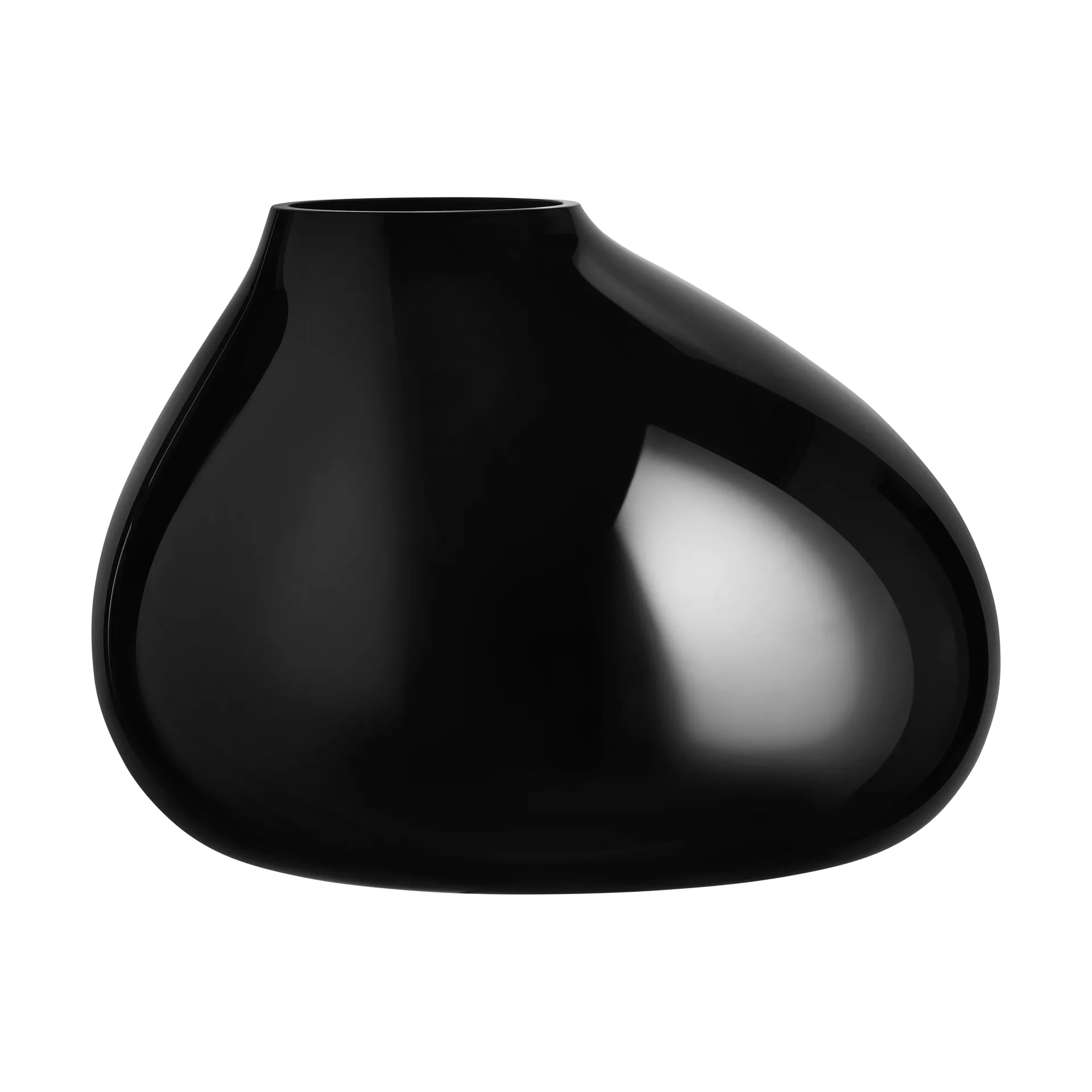 Vaso Ebon 240 mm, Nero Orrefors