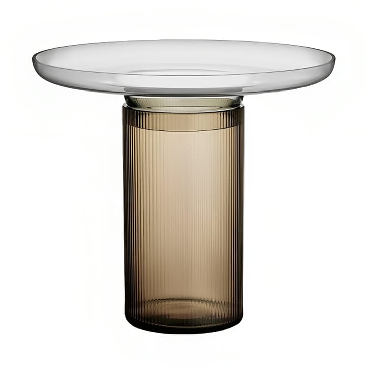 Vaso Ensemble 220 mm - Marrone-grigio - Orrefors