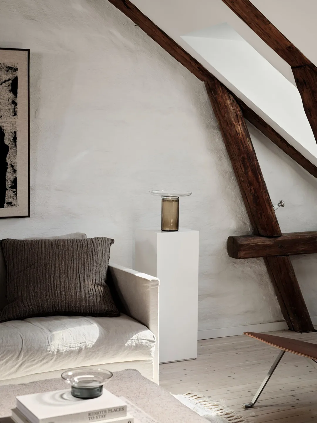 Vaso Ensemble da 60 mm, Blu fumé-grigio Orrefors