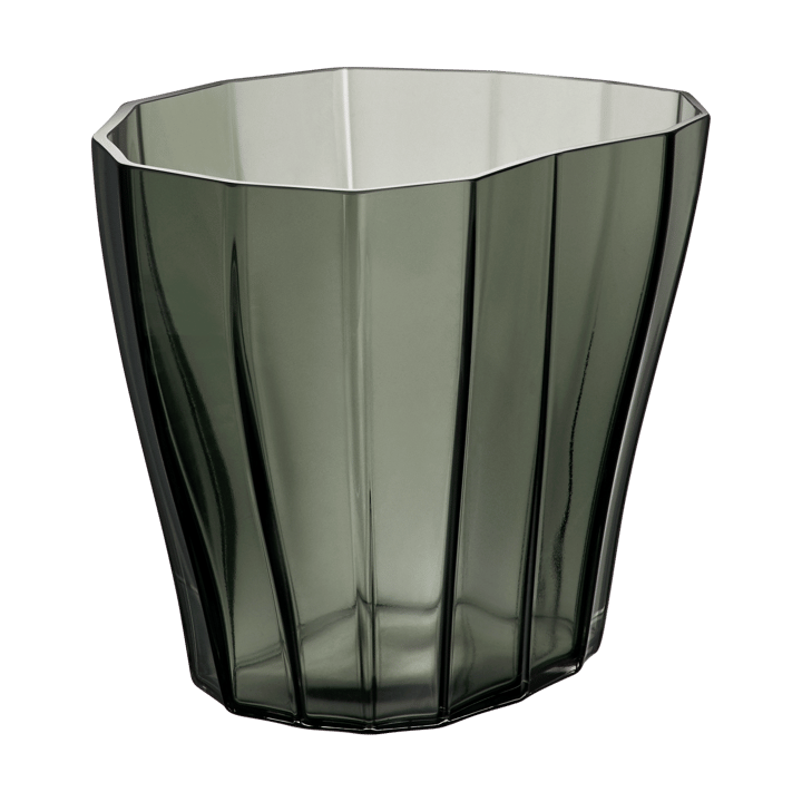 Vaso Reed 17,5 cm, Verde muschio Orrefors