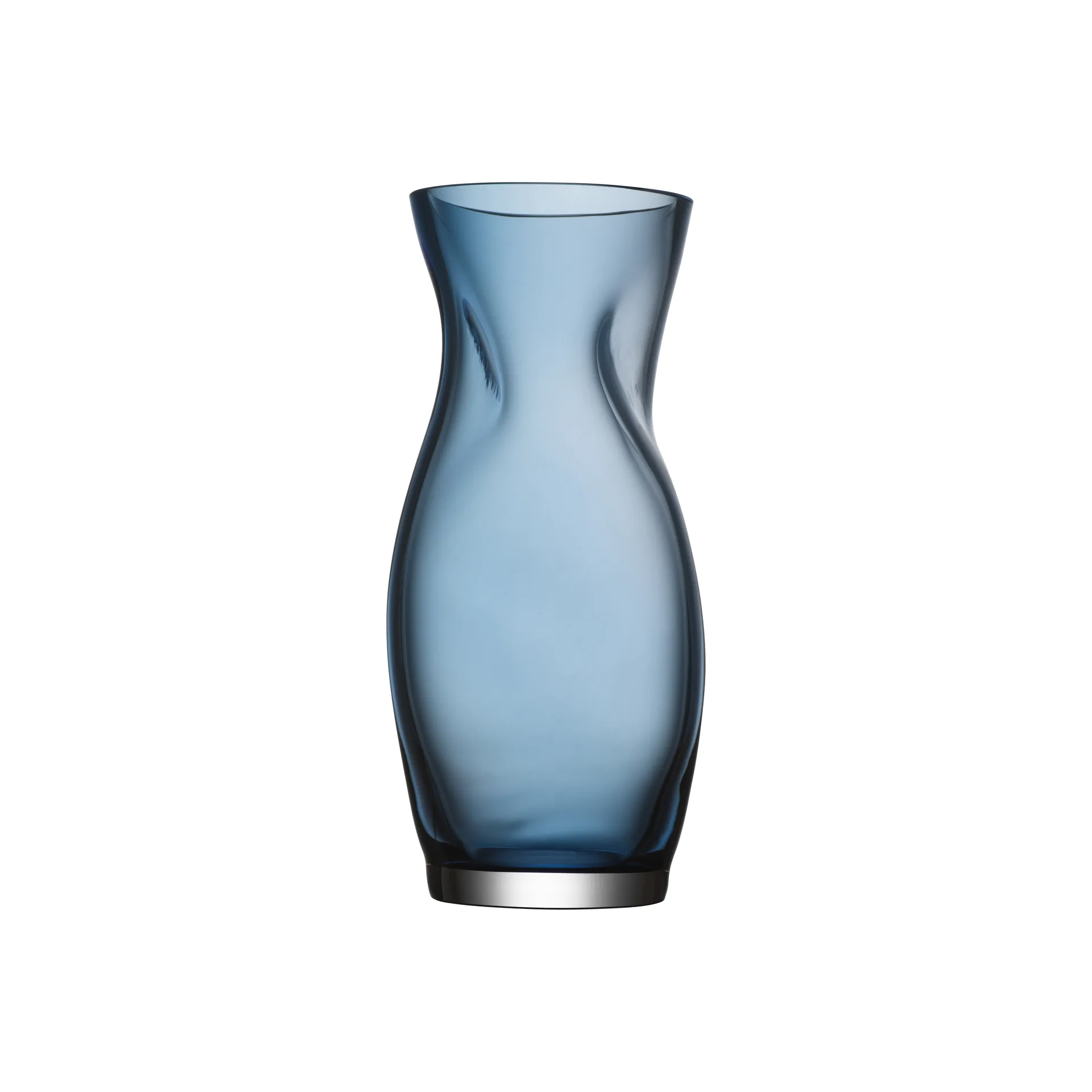 Vaso Squeeze 23 cm, blu Orrefors