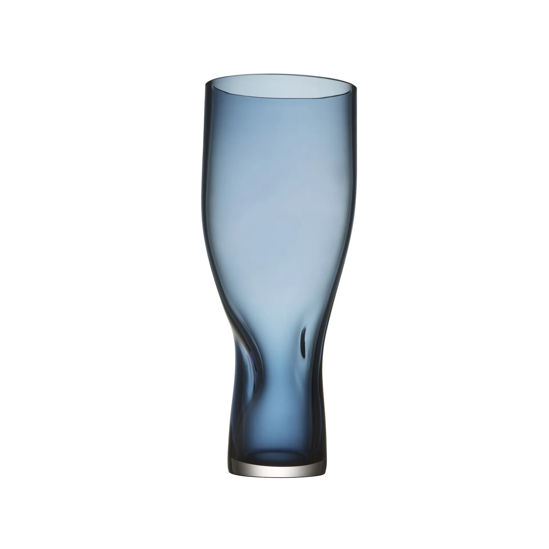 Vaso Squeeze 34 cm, blu Orrefors