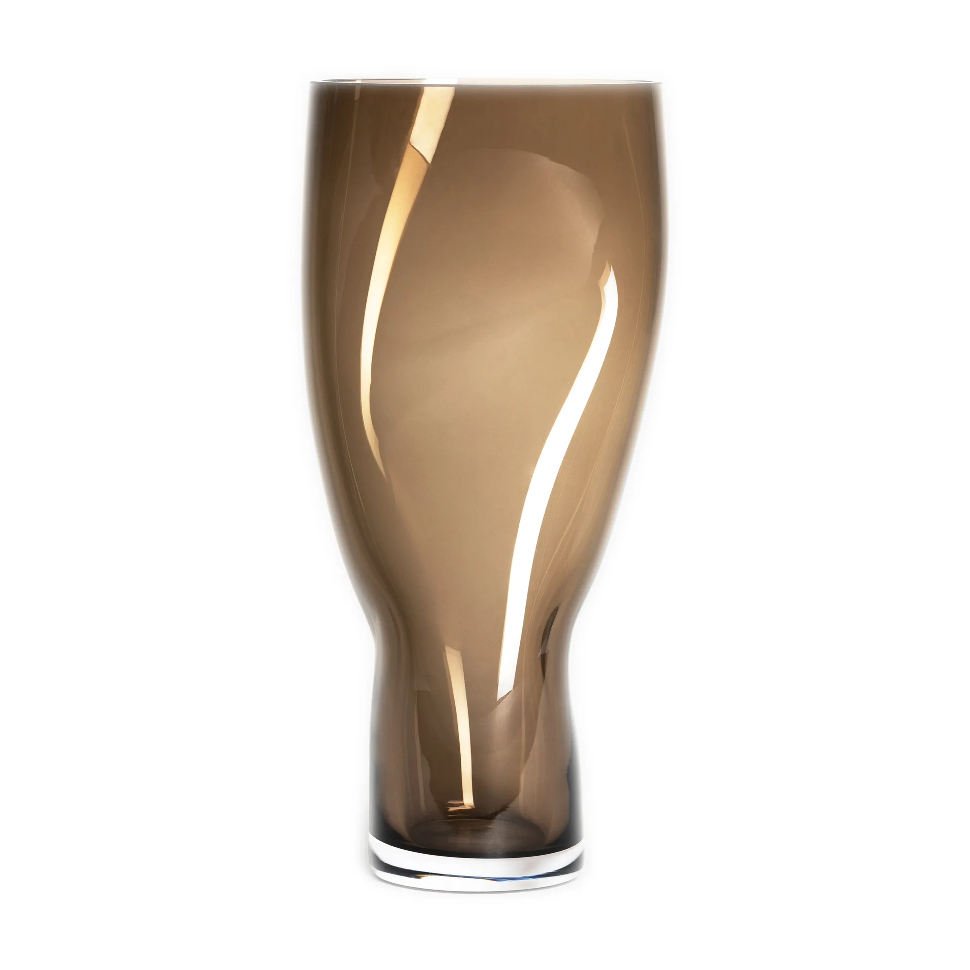 Vaso Squeeze 34 cm, Marrone Orrefors