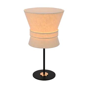 Bow lampada da tavolo - Nero-cream white, piccolo 50 cm - Örsjö Belysning