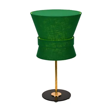 Bow lampada da tavolo - Ottone grezzo-emerald green, piccolo 50 cm - Örsjö Belysning