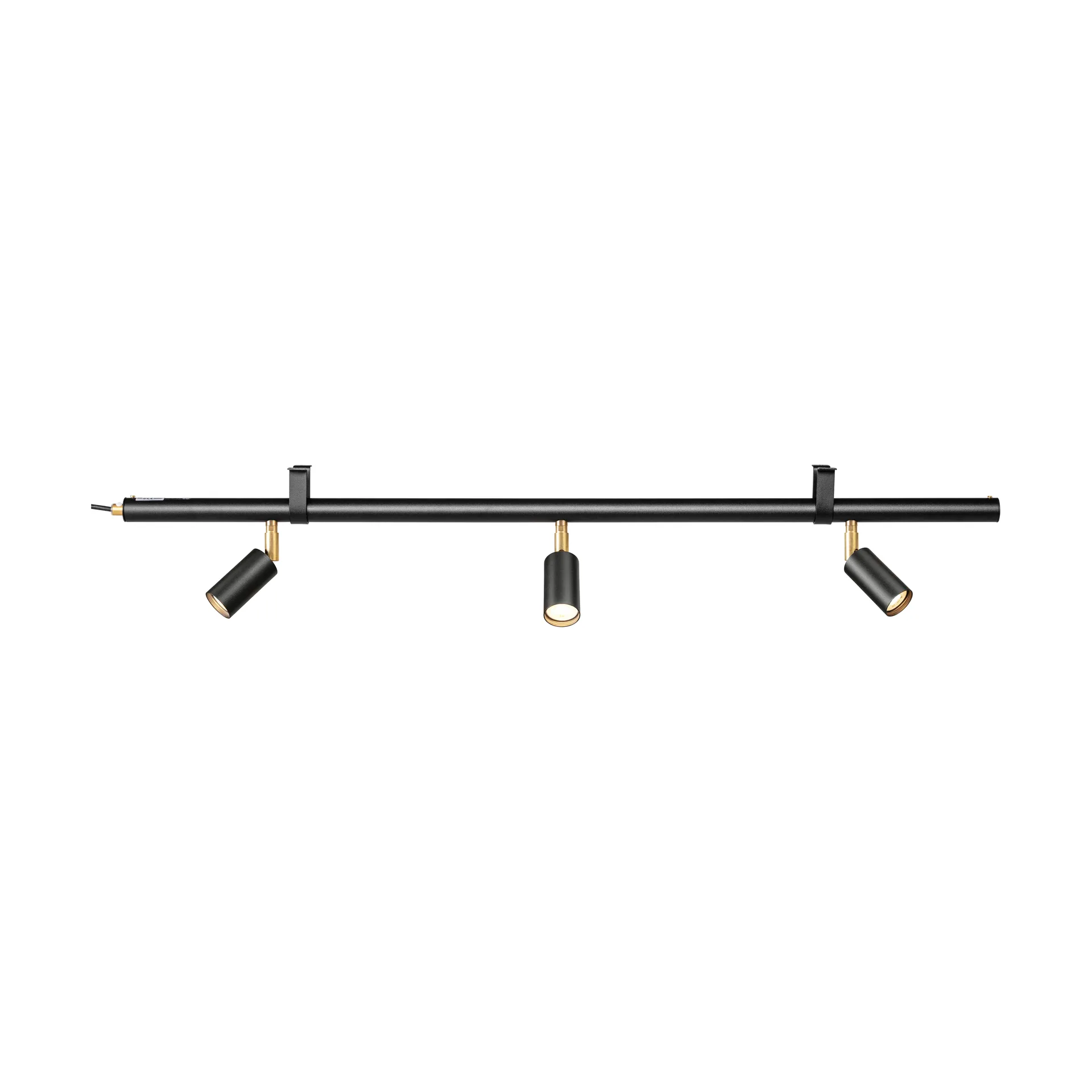 Lampada da parete e soffitto Starlight 3, Nero verniciatura strutturata RAL 9005 Örsjö Belysning