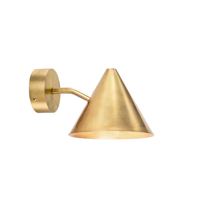 Lampada da parete Tratten Mini - Ottone grezzo-montaggio fisso - Örsjö Belysning