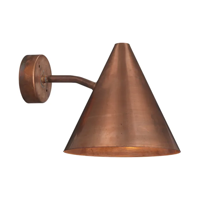 Lampada da parete Tratten - Rame grezzo, Ø24x22,5 cm - Örsjö Belysning