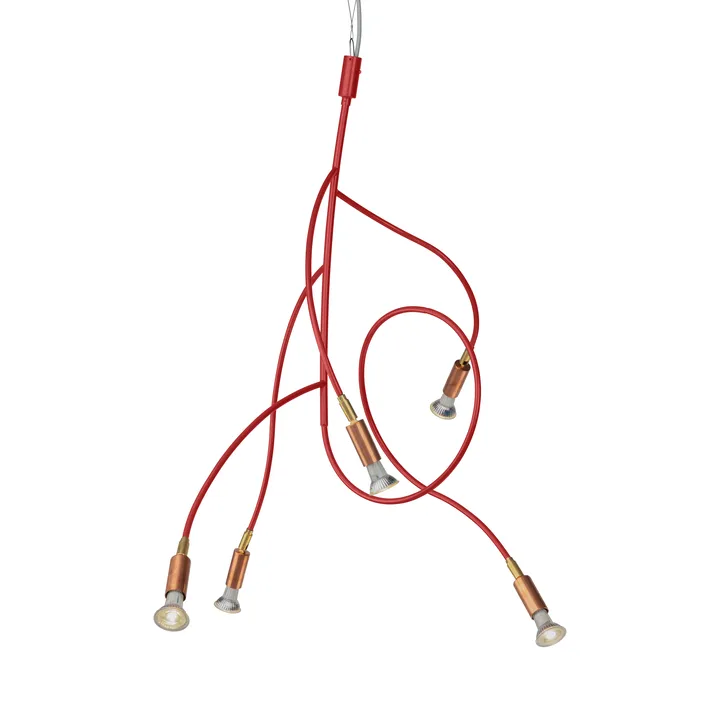 Lampada da soffitto Ranka 5 - Rosso - Örsjö Belysning