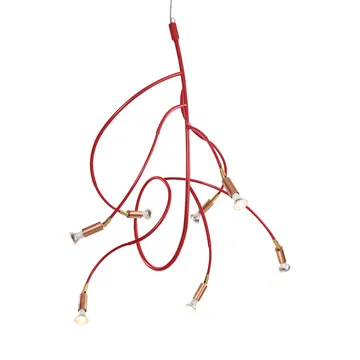 Lampada da soffitto Ranka 7 - Rosso - Örsjö Belysning