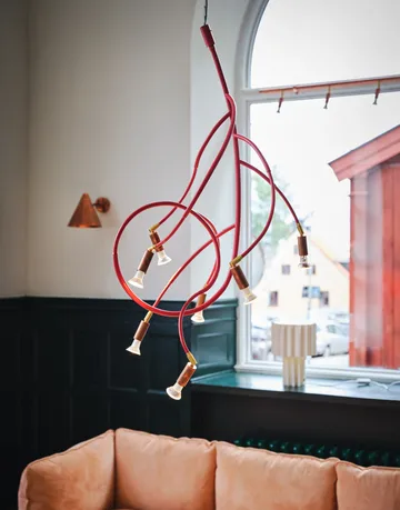 Lampada da soffitto Ranka 7 - Rosso - Örsjö Belysning