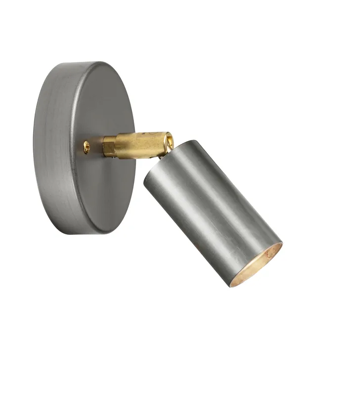 Lampada da soffitto/parete con scatola di giunzione Starlight 1 - Acciaio grezzo - Örsjö Belysning