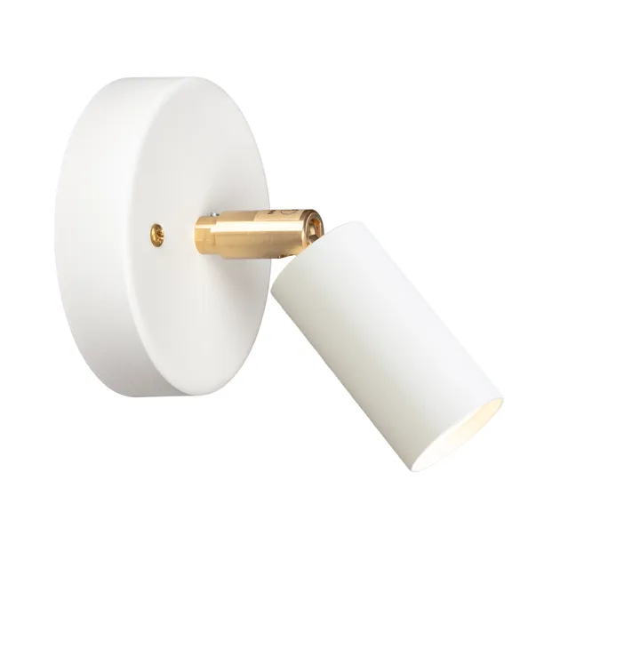 Lampada da soffitto/parete montaggio fisso Starlight 1 - Bianco verniciatura strutturata RAL 9016 - Örsjö Belysning