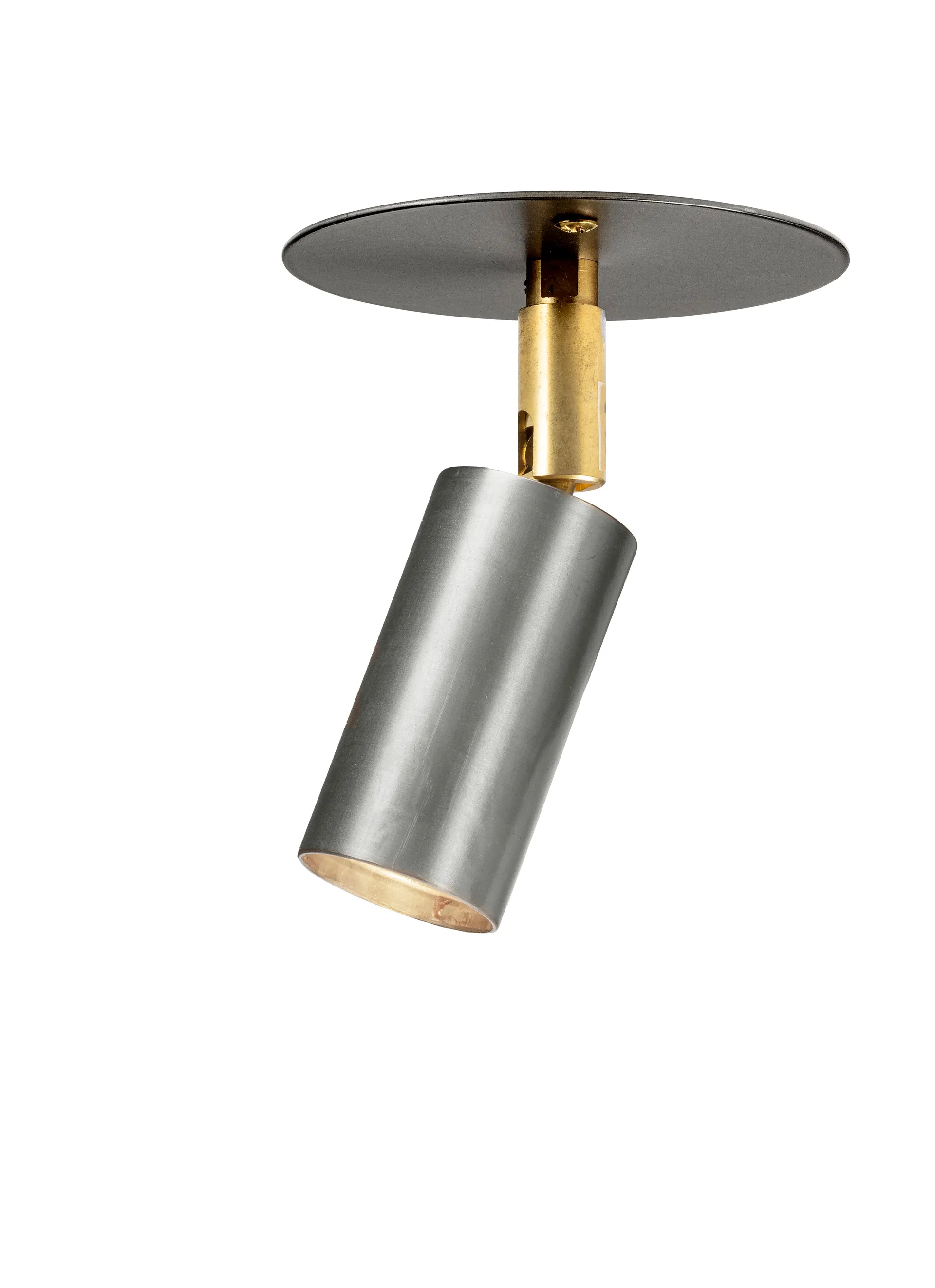 Lampada da soffitto/parete piatto montaggio fisso Starlight 1, Acciaio grezzo Örsjö Belysning