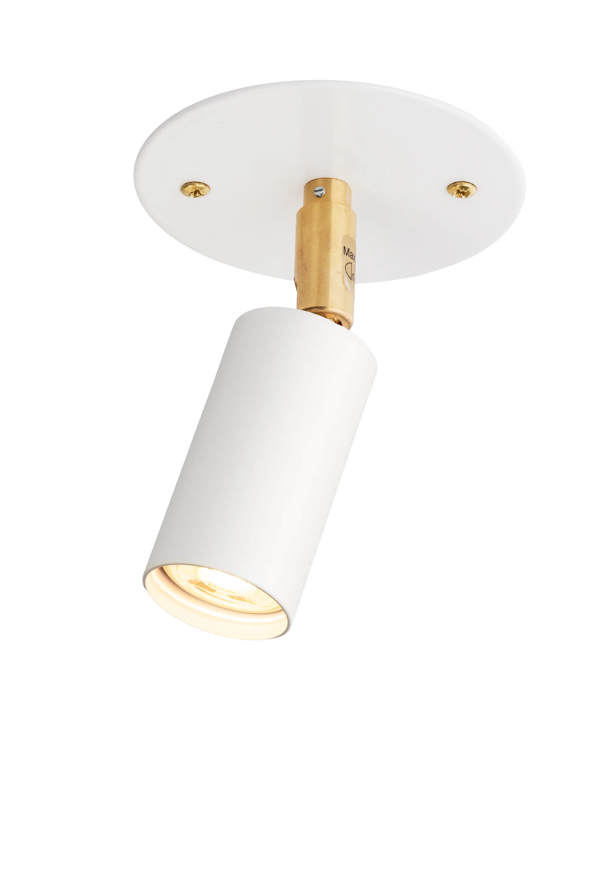Lampada da soffitto/parete piatto montaggio fisso Starlight 1, Bianco verniciatura strutturata RAL 9016 Örsjö Belysning
