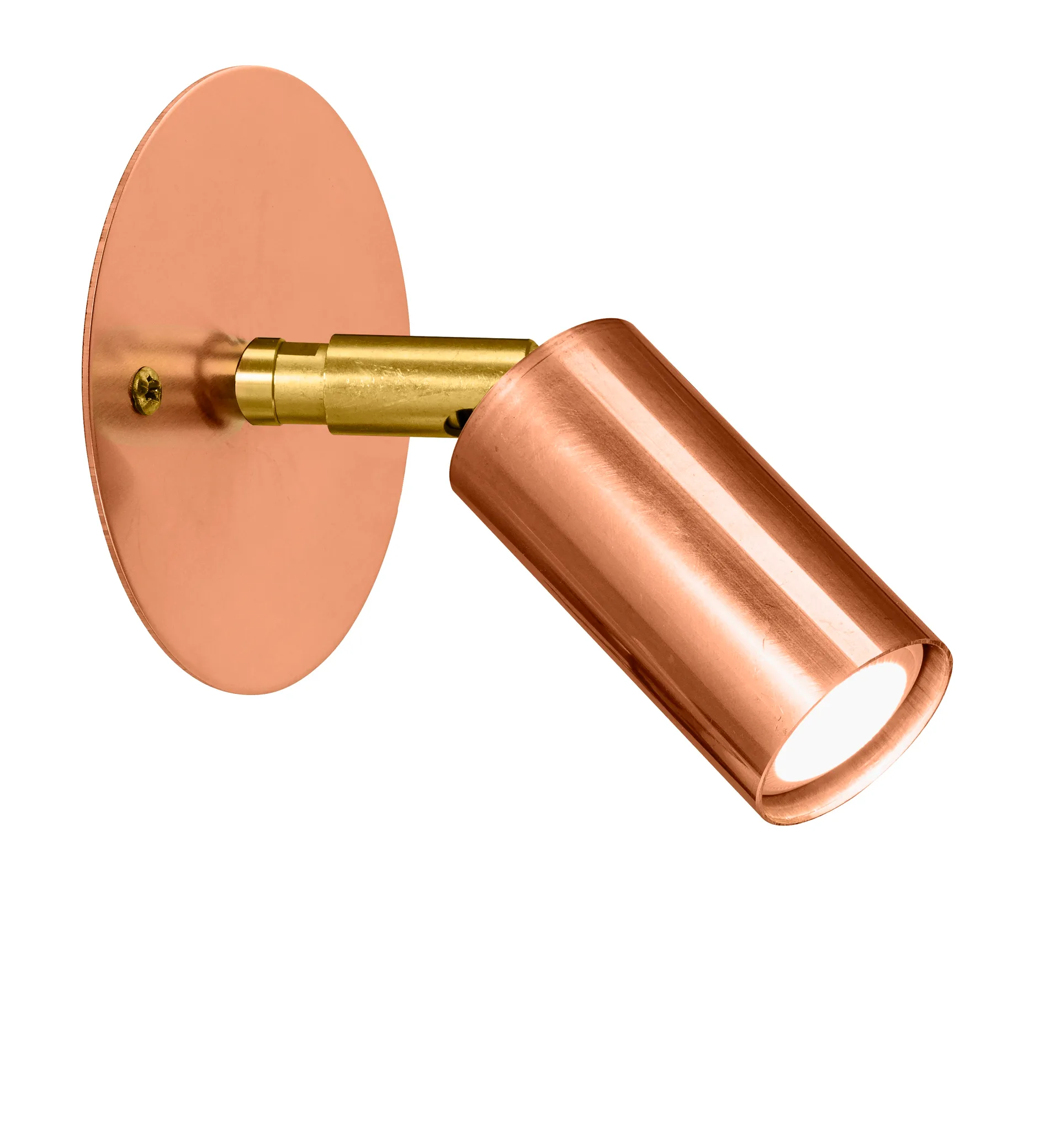 Lampada da soffitto/parete piatto montaggio fisso Starlight 1, Rame grezzo Örsjö Belysning