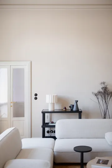 Lampada da tavolo in tessuto Plissé - Bianco - Örsjö Belysning