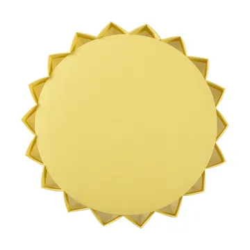 Lampada da tavolo in tessuto Plissé - Giallo - Örsjö Belysning