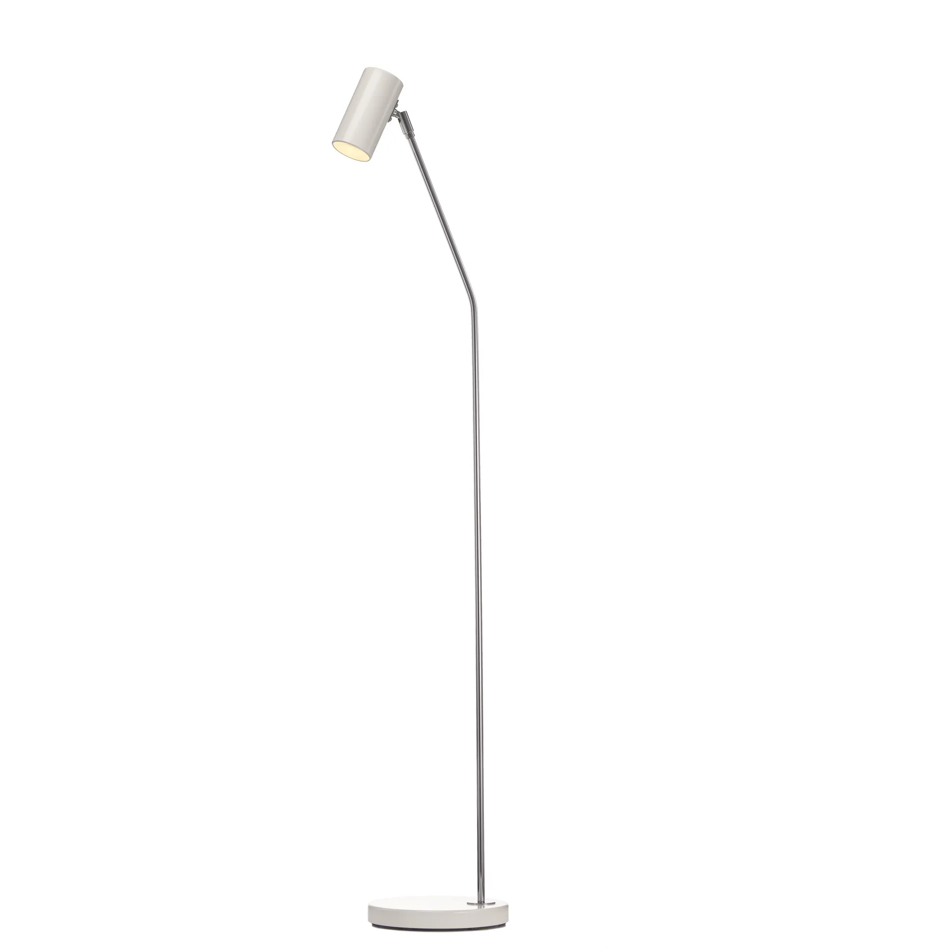 Lampada da terra Minipoint GX224, bianco e cromo Örsjö Belysning