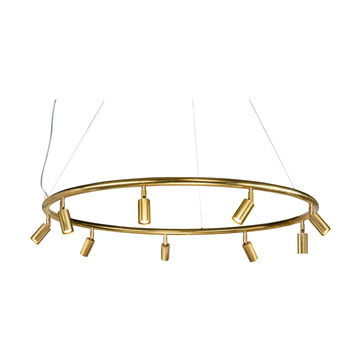Lampada rotonda da parete e soffitto Ø100 cm Starlight - Ottone grezzo - Örsjö Belysning