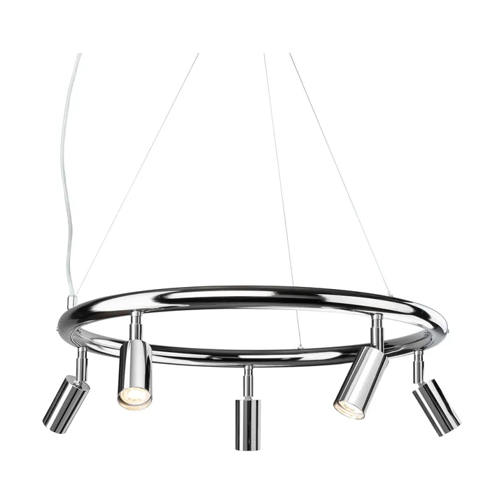 Lampada rotonda da parete e soffitto Ø60 cm Starlight - Ottone nichelato - Örsjö Belysning