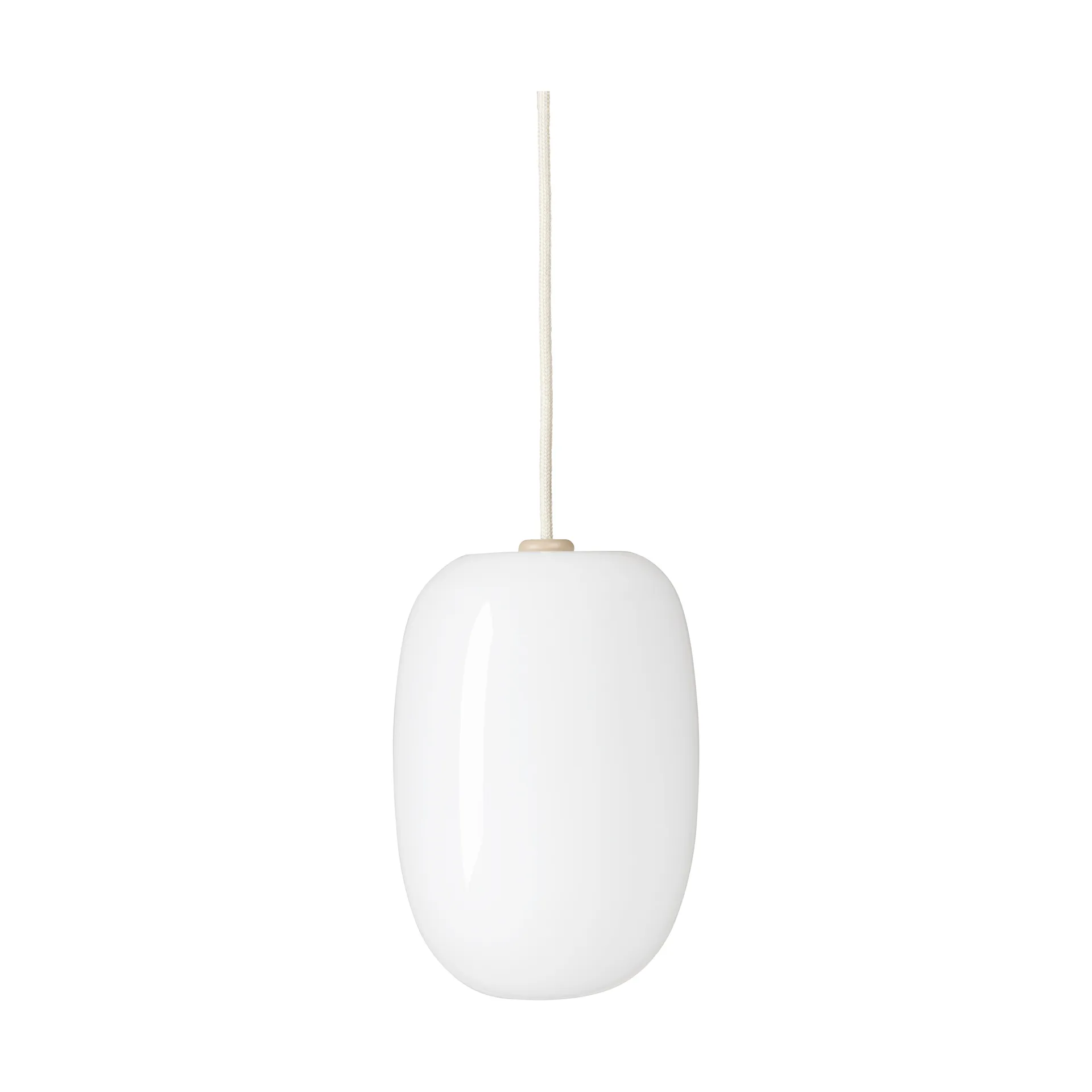 Lampadario Pebble allungato, Bianco Örsjö Belysning
