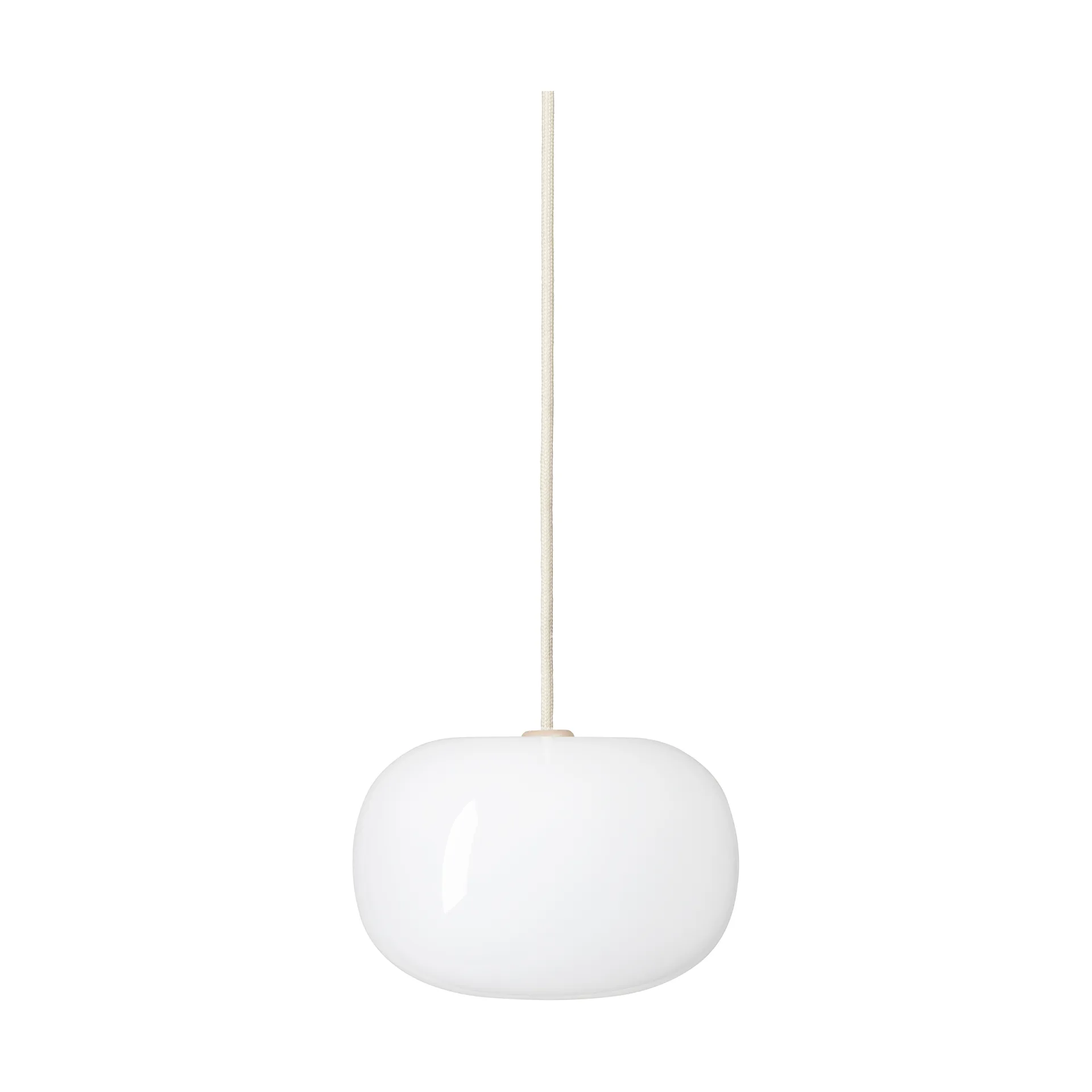 Lampadario Pebble arrotondato, Bianco Örsjö Belysning