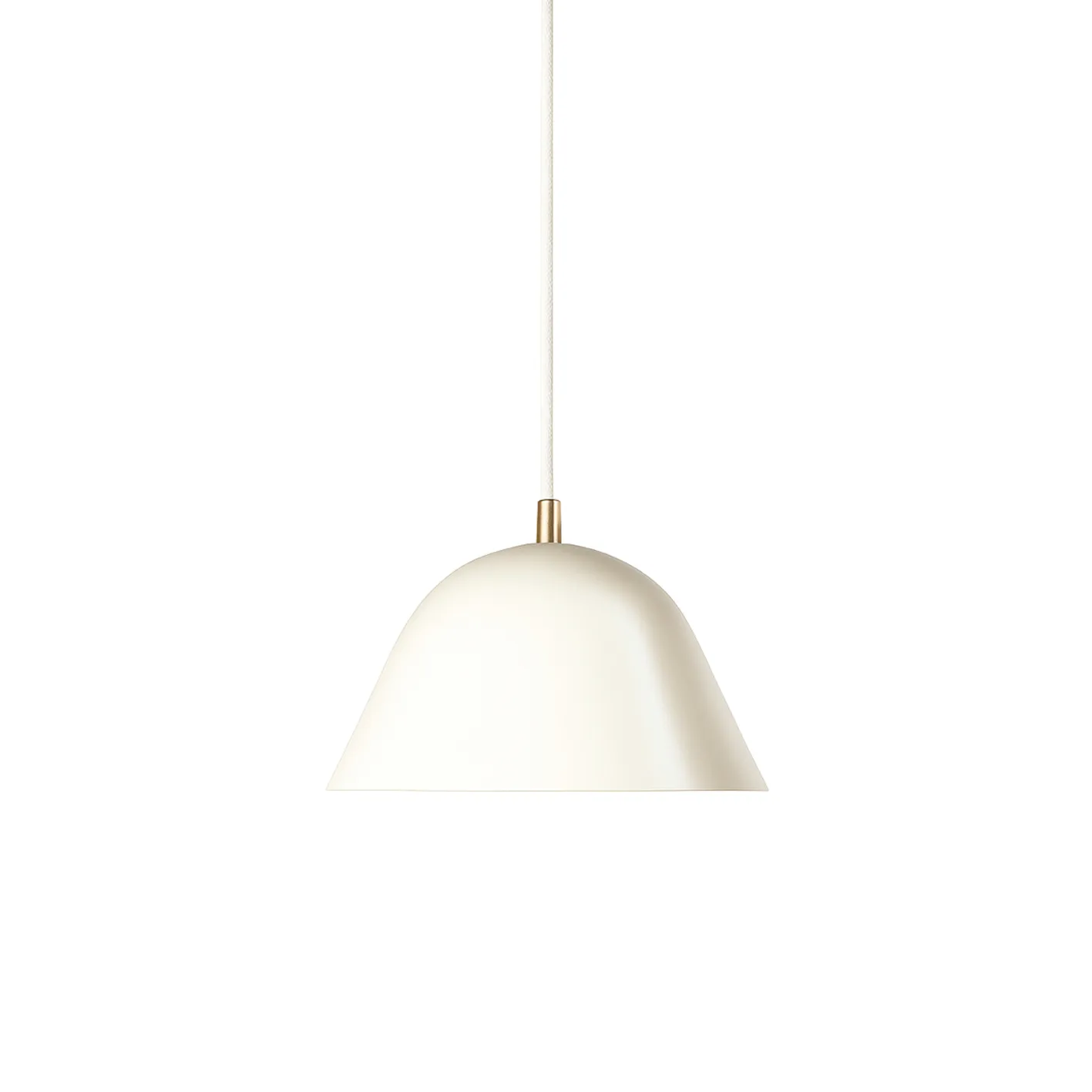 Pendente large 19x36 cm Streck, Bianco RAL 9016 Örsjö Belysning