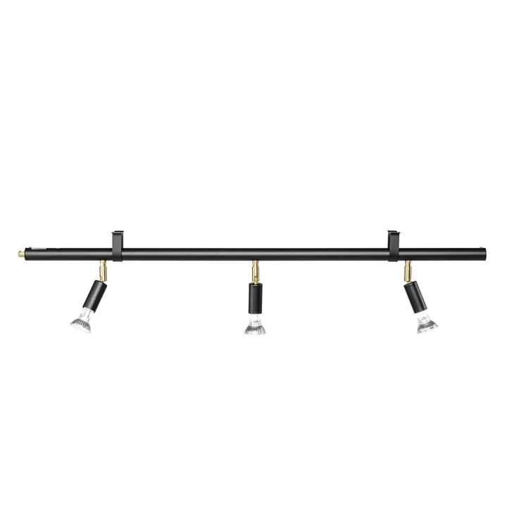 Star 3 lampada da parete e da soffitto - Nero, 100 cm - Örsjö Belysning