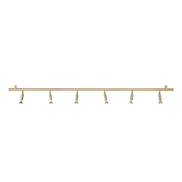 Star 6 lampada da parete e soffitto - Ottone grezzo, 200 cm - Örsjö Belysning