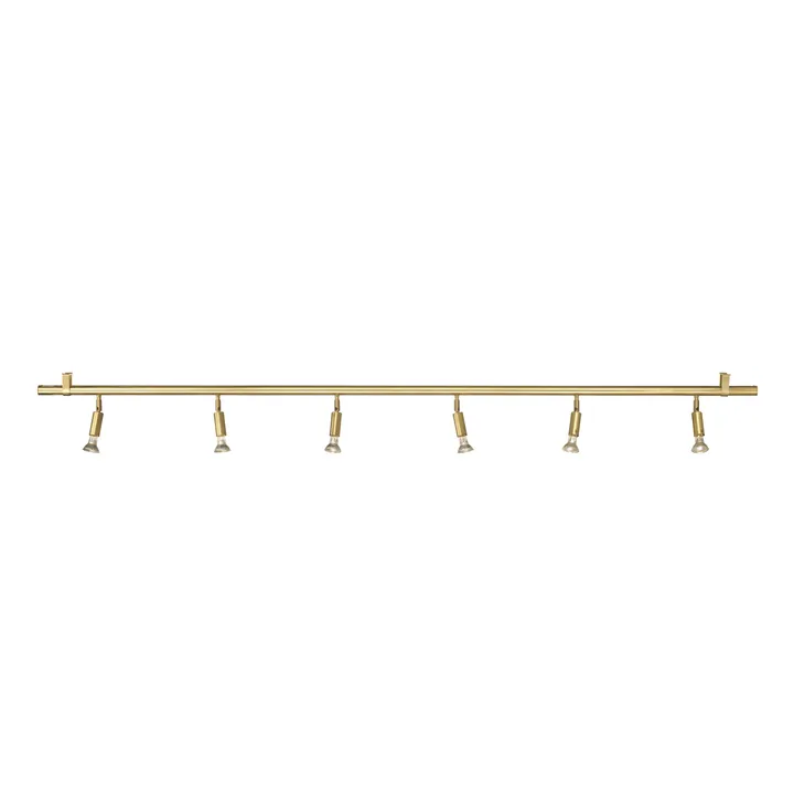 Star 6 lampada da parete e soffitto - Ottone grezzo, 200 cm - Örsjö Belysning