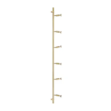 Star 6 lampada da parete e soffitto - Ottone grezzo, 200 cm - Örsjö Belysning
