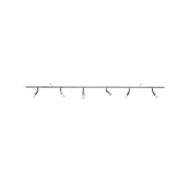 Star 6 lampada da parete e soffitto - Ottone nichelato, 200 cm - Örsjö Belysning