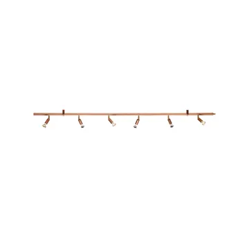 Star 6 lampada da parete e soffitto - Rame, 200 cm - Örsjö Belysning