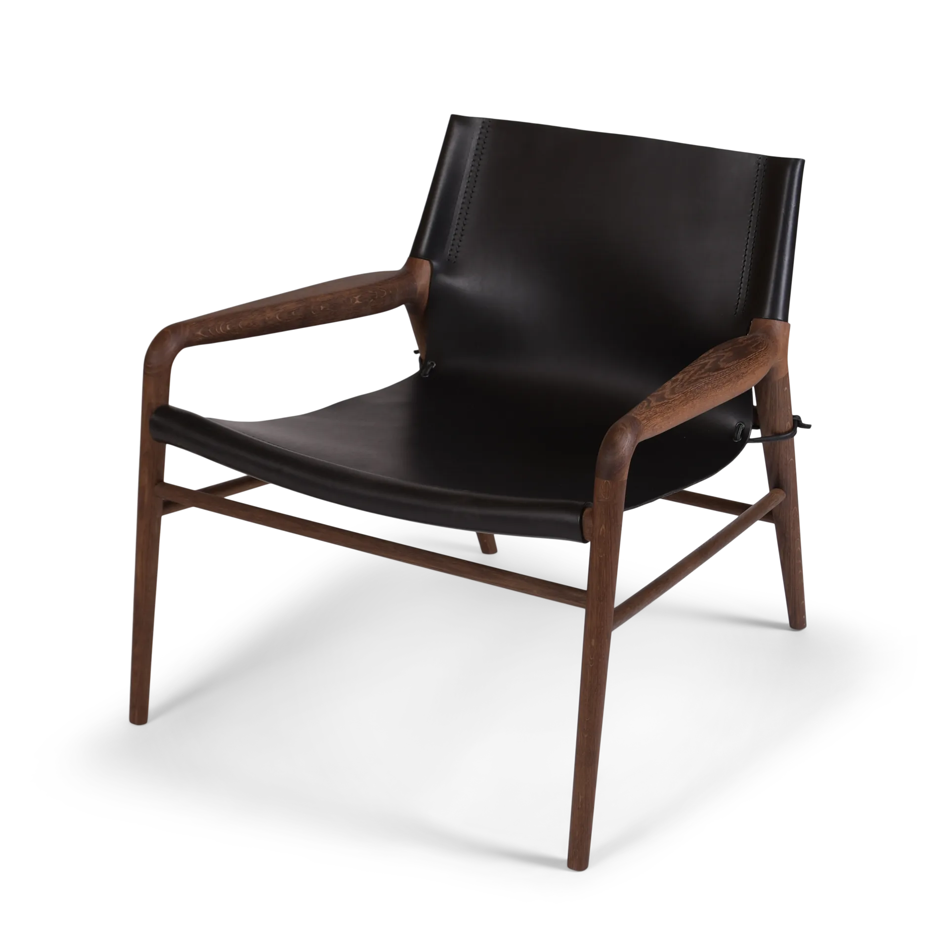 Poltrona Rama Chair rovere affumicato, Nero OX Denmarq