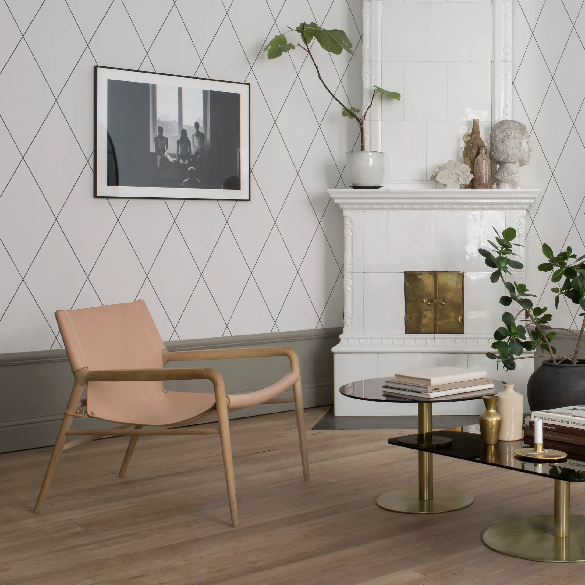 Poltrona Rama, Rovere naturale trattato con sapone OX Denmarq