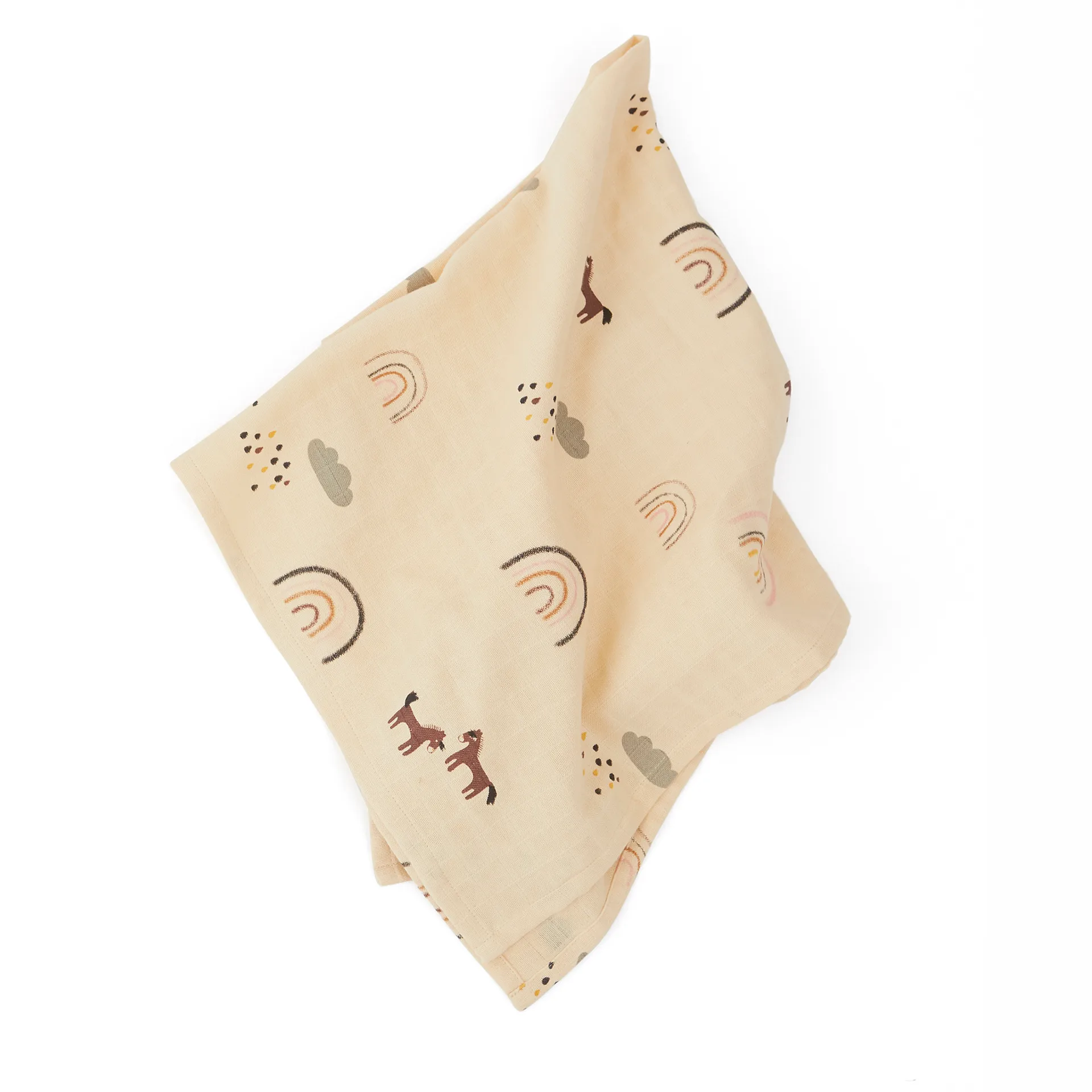 Asciugamano/plaid confezione da 3 OYOY Mini Muslin, Rainbow OYOY