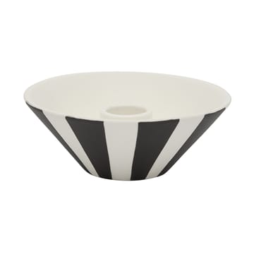 Candeliere basso Toppu 4 cm - Bianco-nero - OYOY