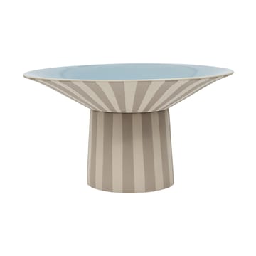 Centrotavola Toppu alto 17xØ30 cm - Clay-Ice blue - OYOY