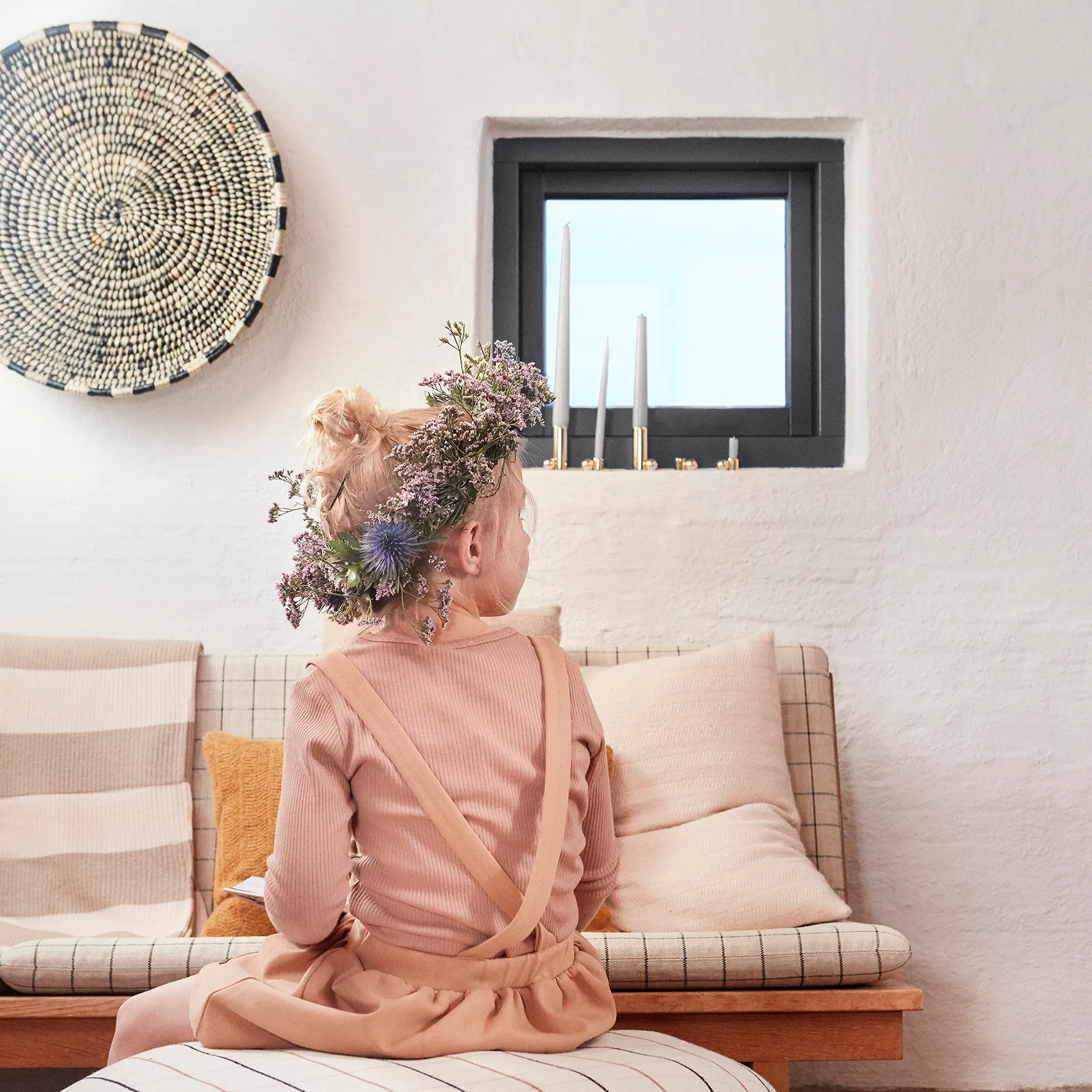 Cesto Boo Ø 58 cm, naturale OYOY