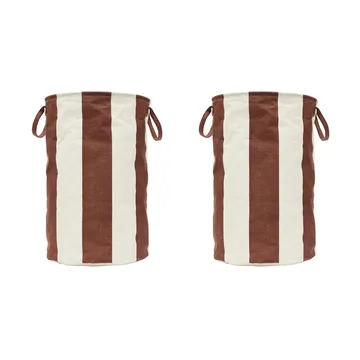 Cesto portaoggetti Kara grande Ø38x54 cm - Noce moscata - OYOY